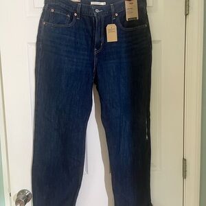 Levi’s Low Pro Straight Denim (31) dark wash NWT